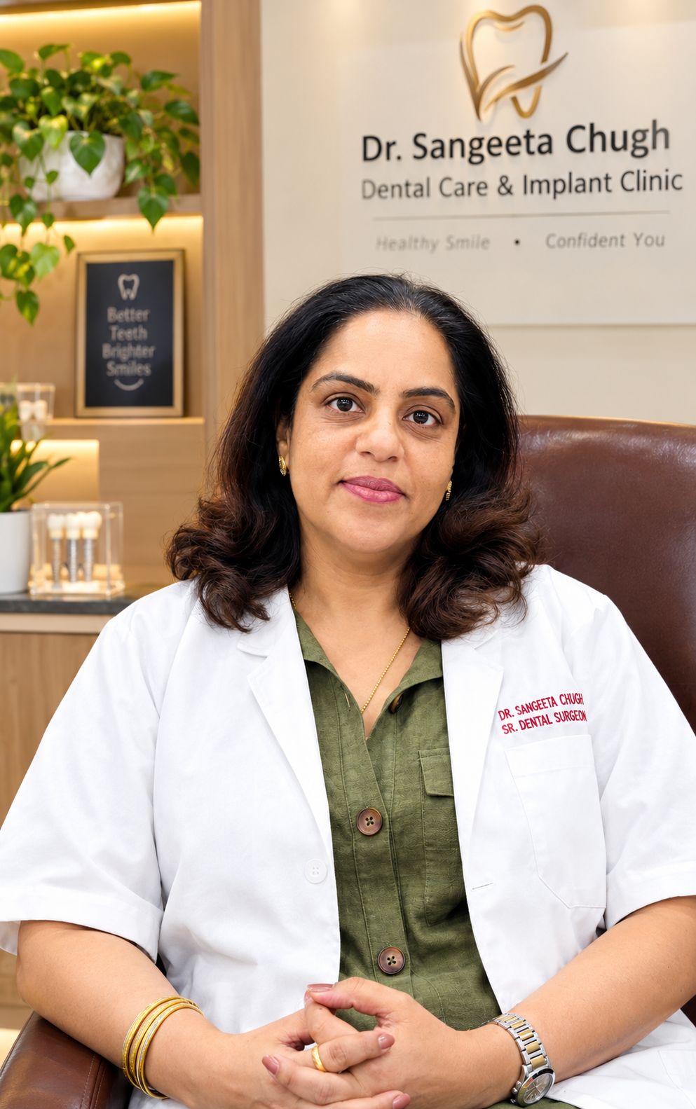 Dr. Sangeeta Chugh, dental surgeon in Faridabad